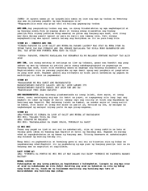 wag gawan ng malisya role play lang to|Ang Ama role play script .